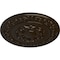 Ekena Millwork Sydney Ceiling Medallion (Fits Canopies up to 5 3/4"), Hand-Painted Bronze, 27 3/4"OD x 2"P CM27SYBZS - alternate 2